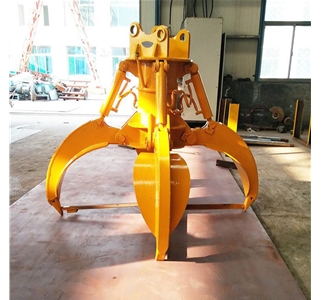 Excavadora hidráulica de oruga naranja giratoria de 360 grados